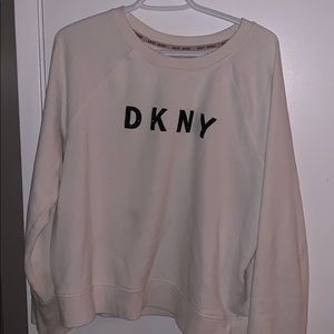 White dkny sweatshirt